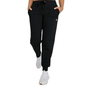 Champion women's black slim tapered leg jogger pants size XS